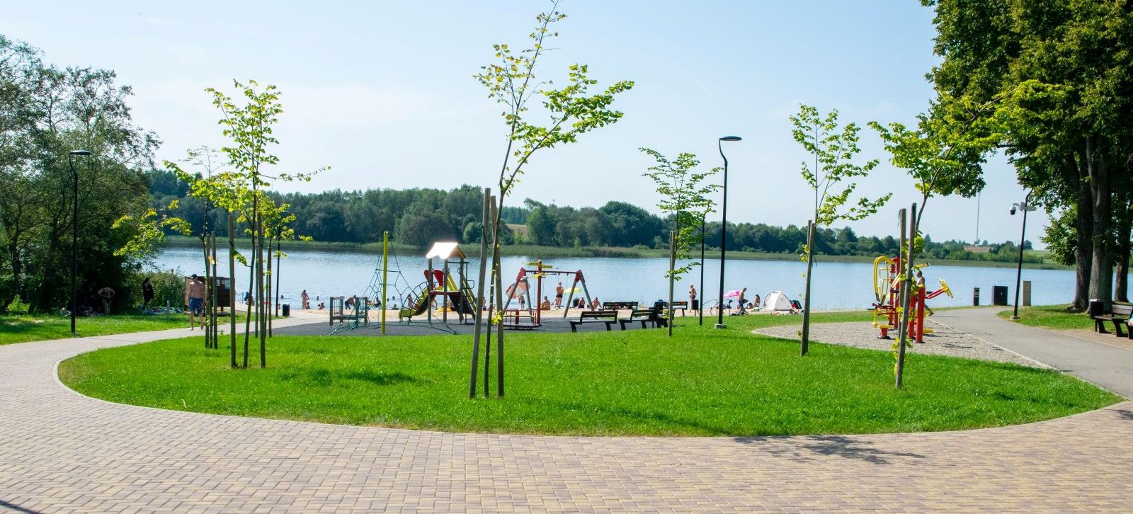 drótkötélpálya, játszótér